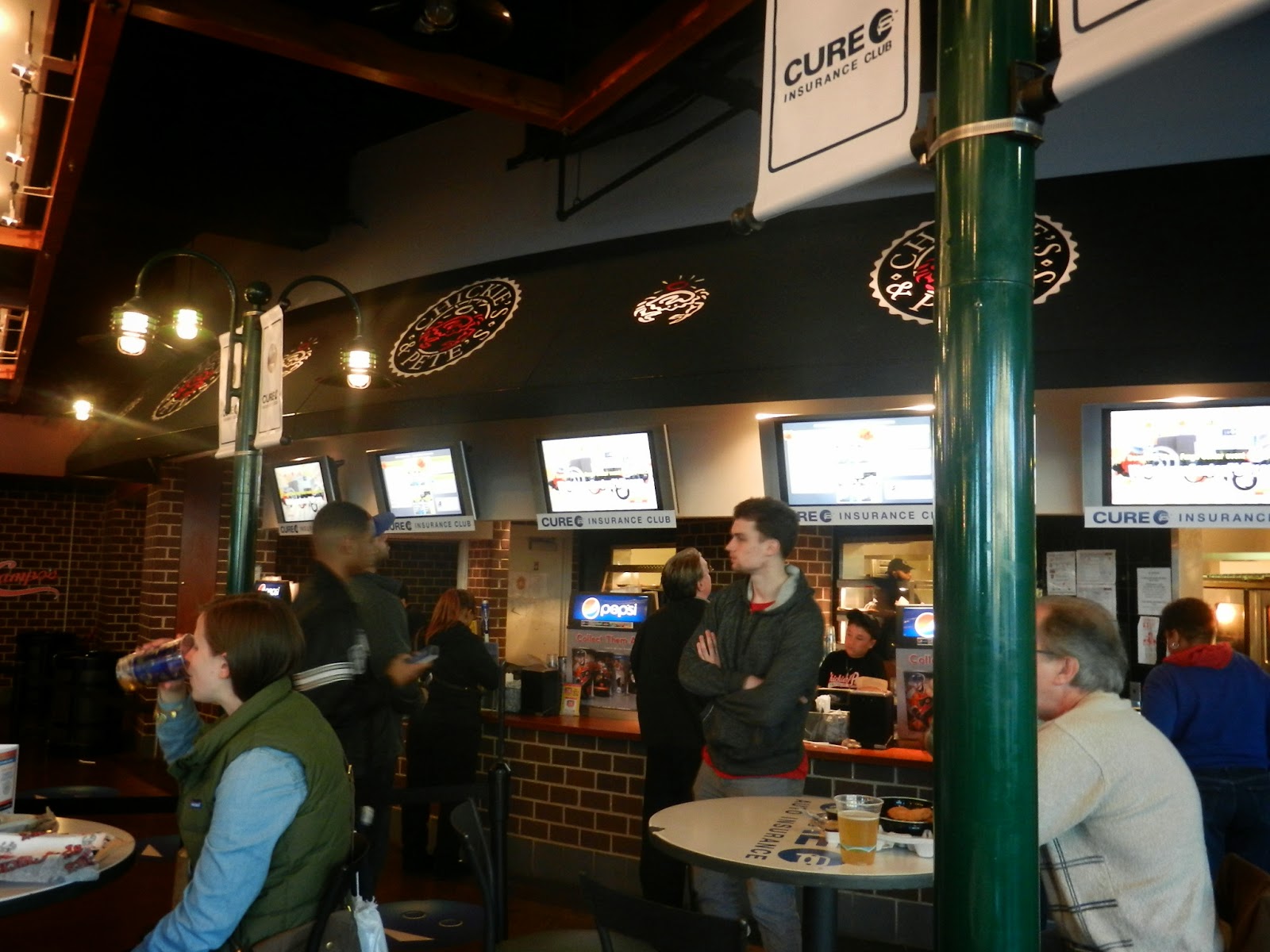 Belly of the Pig Chickie's and Pete's Wells Fargo Center Review