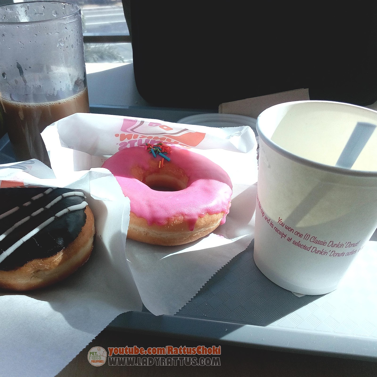 Free donuts with Dunkin Donuts' Coffee Combo