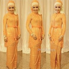 Kebaya Modern Kebaya Modern Untuk Wisuda Warna Gold