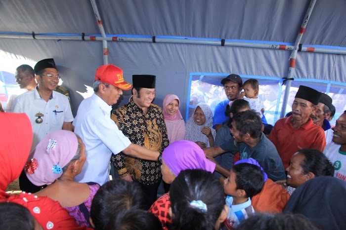 Pjs. Gubernur – Bupati Lampung Selatan Tinjau Banjir Di Kecamatan Kalianda