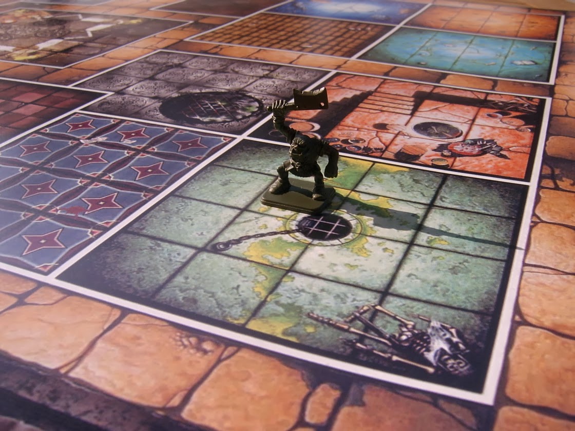 TPJ - Tableros Para Juegos: Tablero Hero Quest field v.2