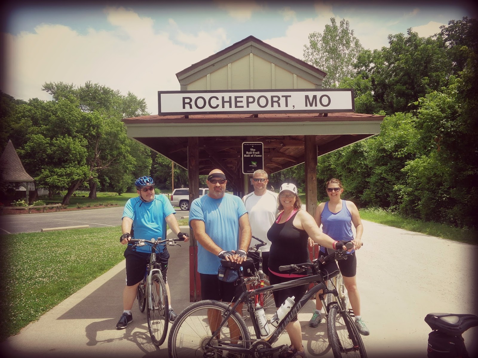 Tour of Missouri Katy Trail State Park Booneville to McBaine