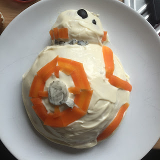 Ensaladilla Rusa Star Wars BB8 Receta de Ensaladilla Rusa Star Wars BB8