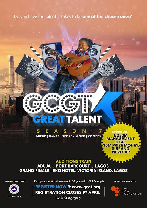 oo ₦250m management deal, brand-new car and ₦10 million cash up for grabs if you’ve got talent in Music, Dance, Comedy & Spoken Word!