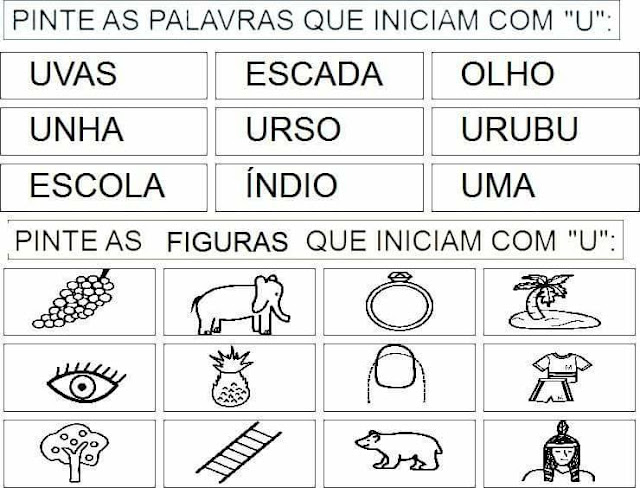 Atividades prontas para imprimir para trabalhar as vogais. Atividades prontas para imprimir para trabalhar as vogais.