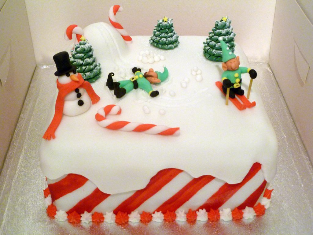 christmas cakes