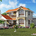 2500 sq.feet Kerala villa plan