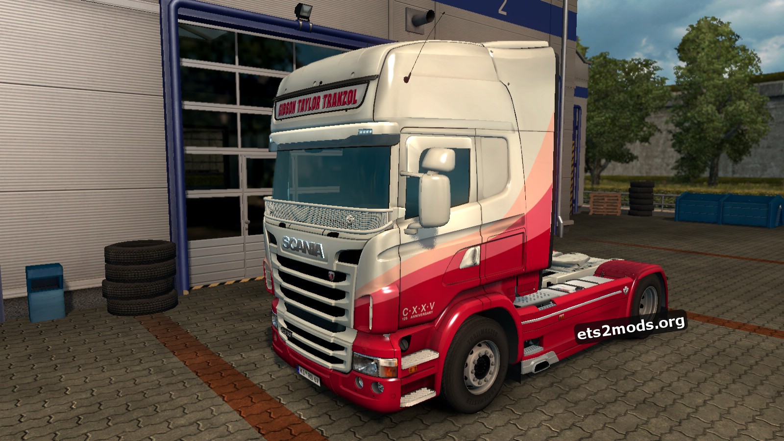 Gibson Taylor Tranzol Skin for Scania RJL Gibson Taylor Tranzol Skin for Scania RJL