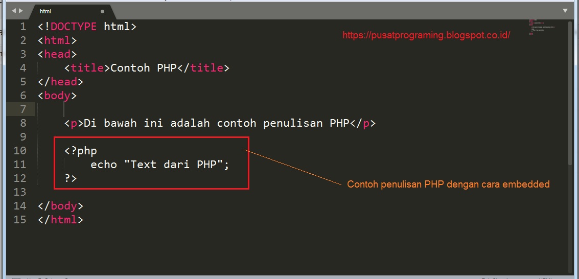 Pengenalan PHP Dari Dasar - Pusat Programing