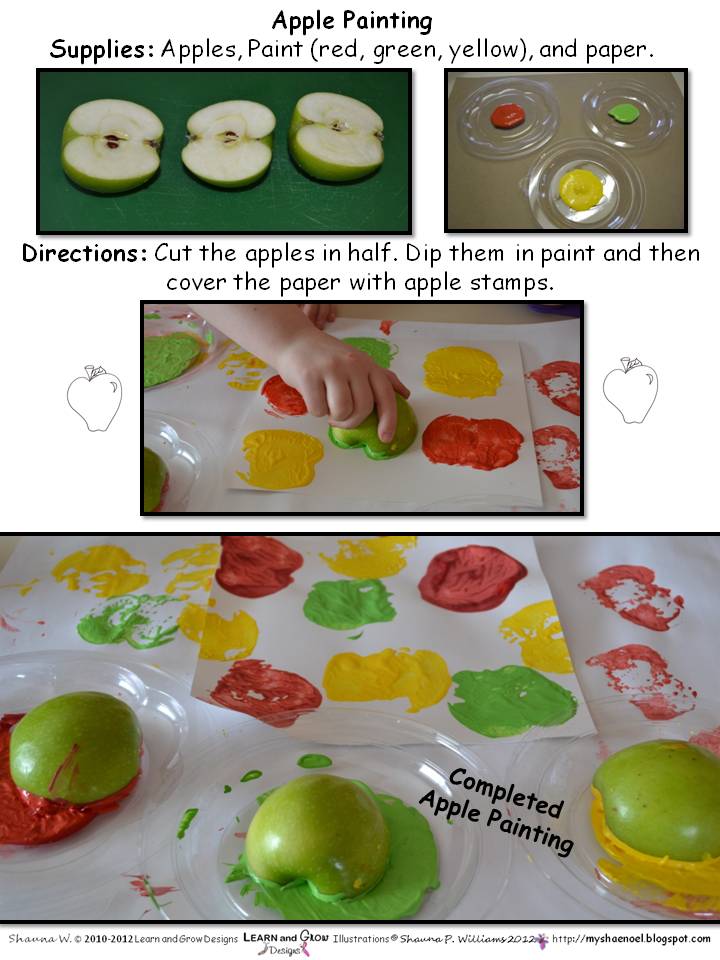 Learn and Grow Designs Website: Apple Themed Printables - Teacher