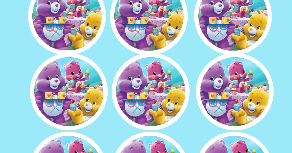 Daisy Celebrates Care Bears Birthday Party Printable Files