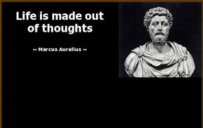 life is made of thoughts Marcus Aurelius Quote
