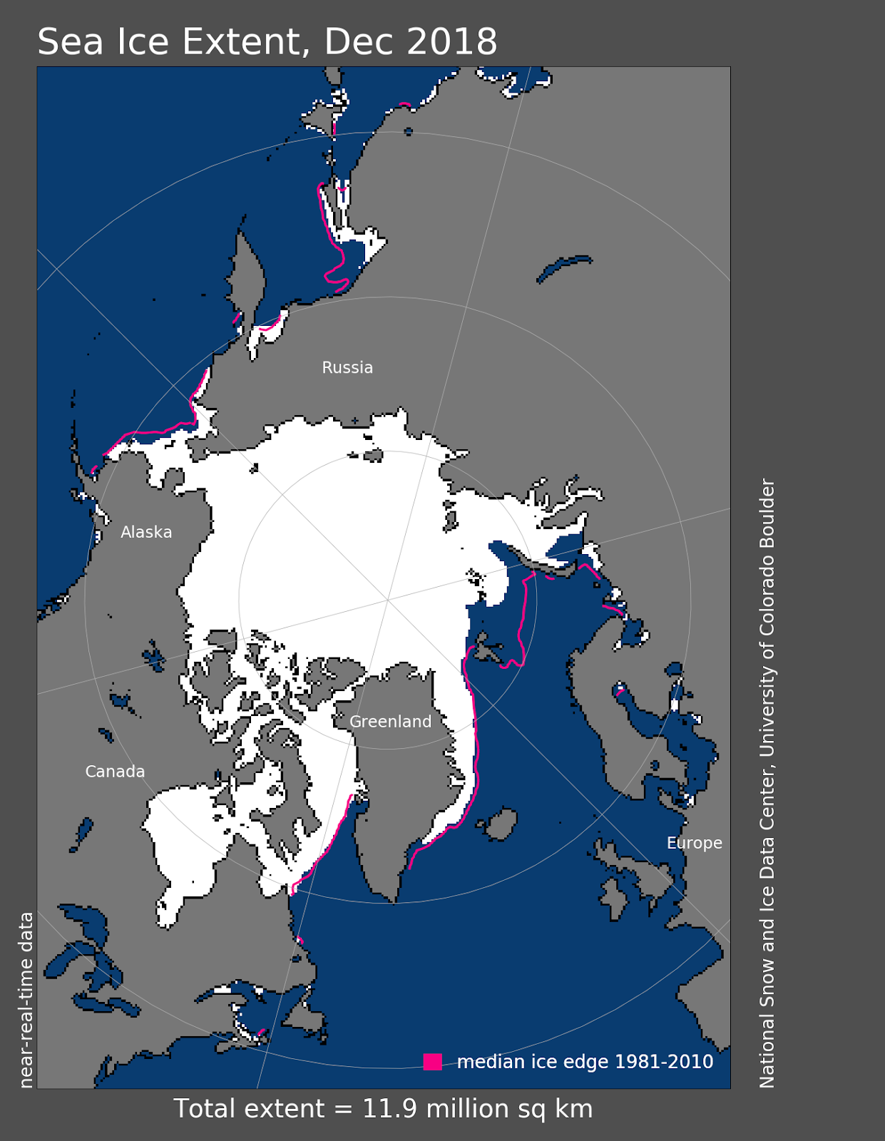 Arktyczny Lod Grudzien 2018 Hamowanie Zamarzania W Arktyce I Rekordy Na Antarktydzie