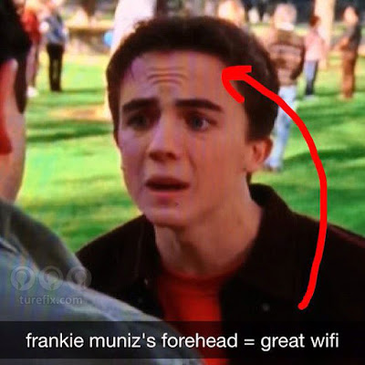 Close enough Frankie Muniz Wifi, funny meme