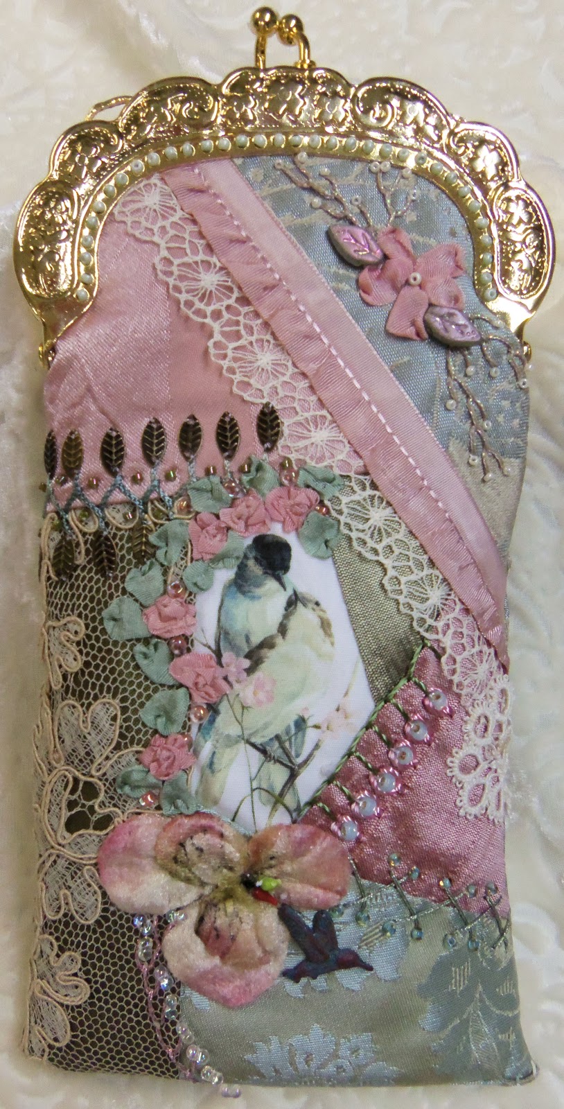 Pat Winter Gatherings Crazy Quilts are quilts too show!