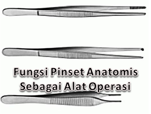 Fungsi Pinset Anatomis Sebagai Alat Operasi