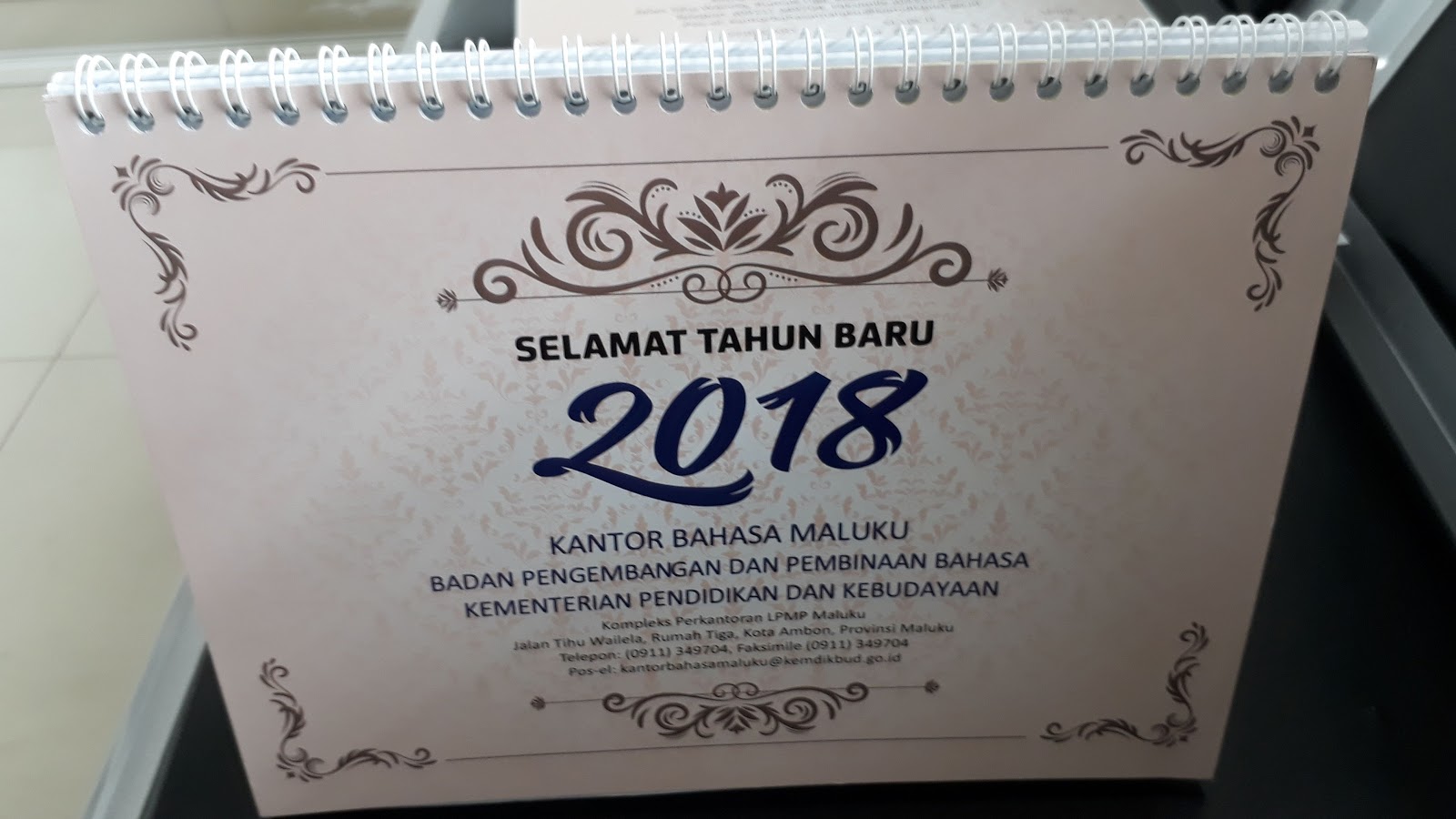 CONTOH KALENDER ~ Percetakan Murah Depok ~ Cetak Buku Tahunan Murah