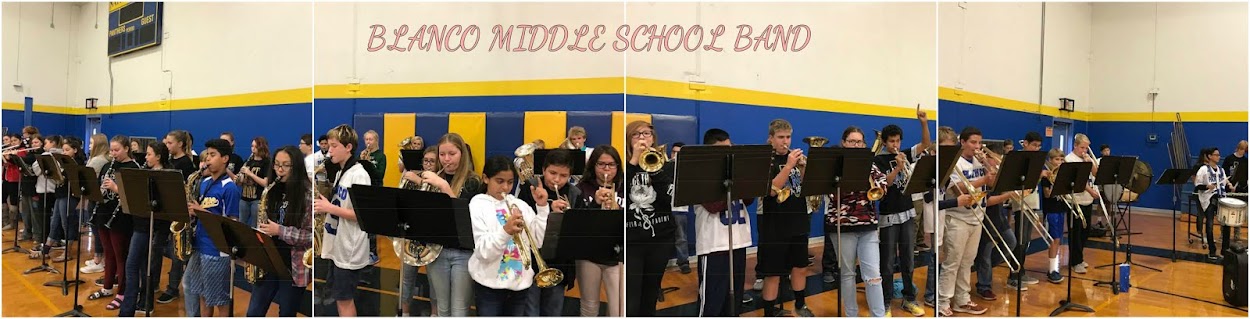 Blanco Middle School Bands
