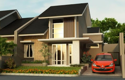 kombinasi warna cat rumah bagian luar