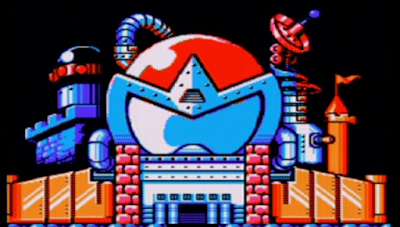 Proto Man castle Megaman Mega 5 Dark fortress
