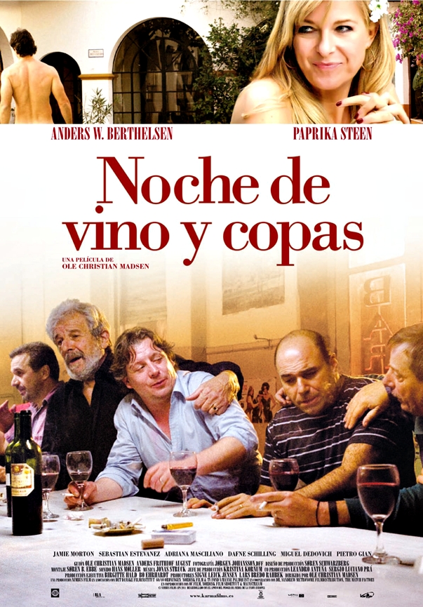 Noche de vino y copas poster