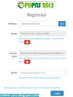 Cara Daftar PUPNS BKN Online Cara Registrasi PUPNS BKN 2015