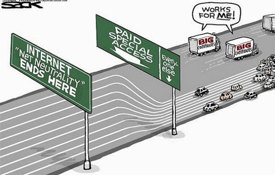 Abolita negli USA la Neutrality Net: panico in internet
