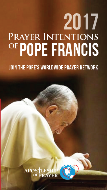 Offer It Up Changes In Pope s Monthly Intentions