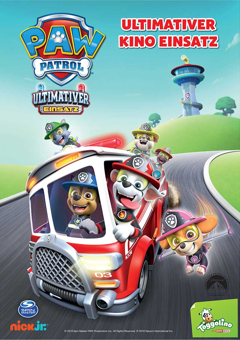 NickALive! PAW Patrol to Roll into Cinemas Across Germany on Sunday