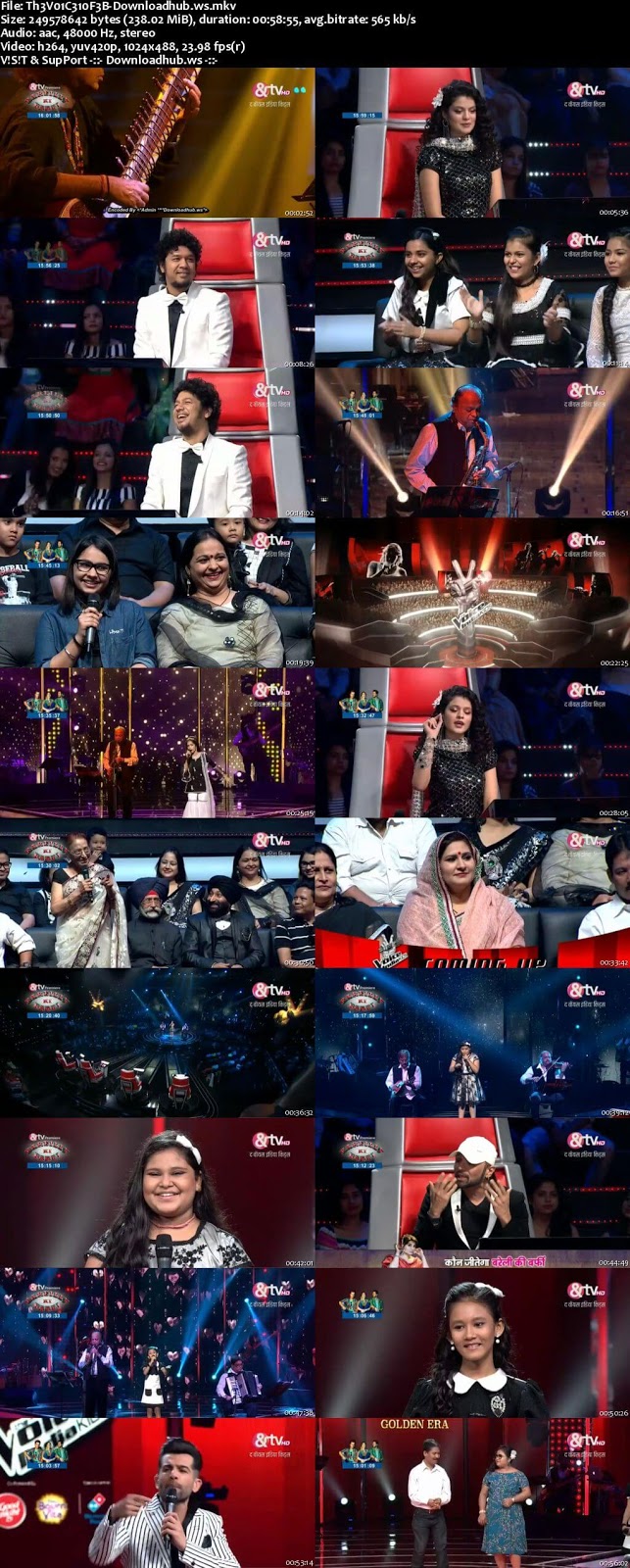 The Voice India Kids 2 04 February 2018 Episode 27 HDTV 480p