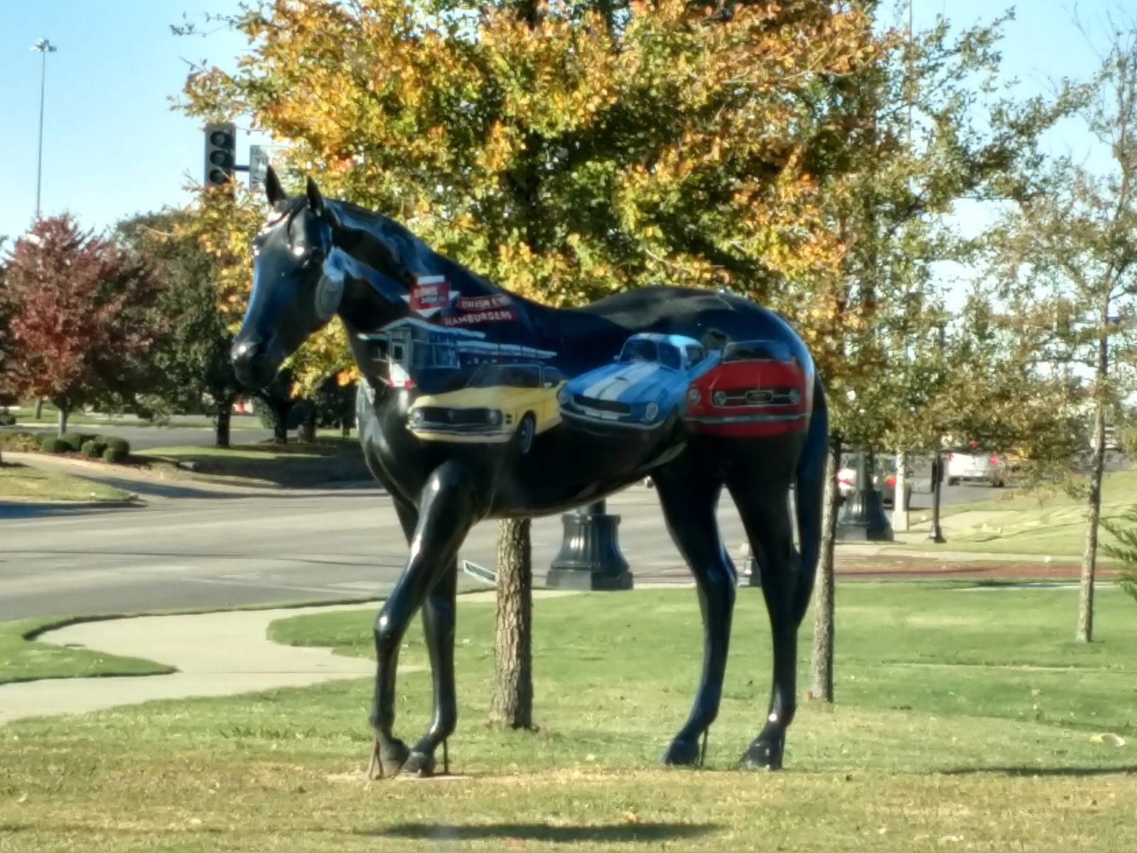 Traveling with the Longdogs Shawnee's Famous Painted Horses