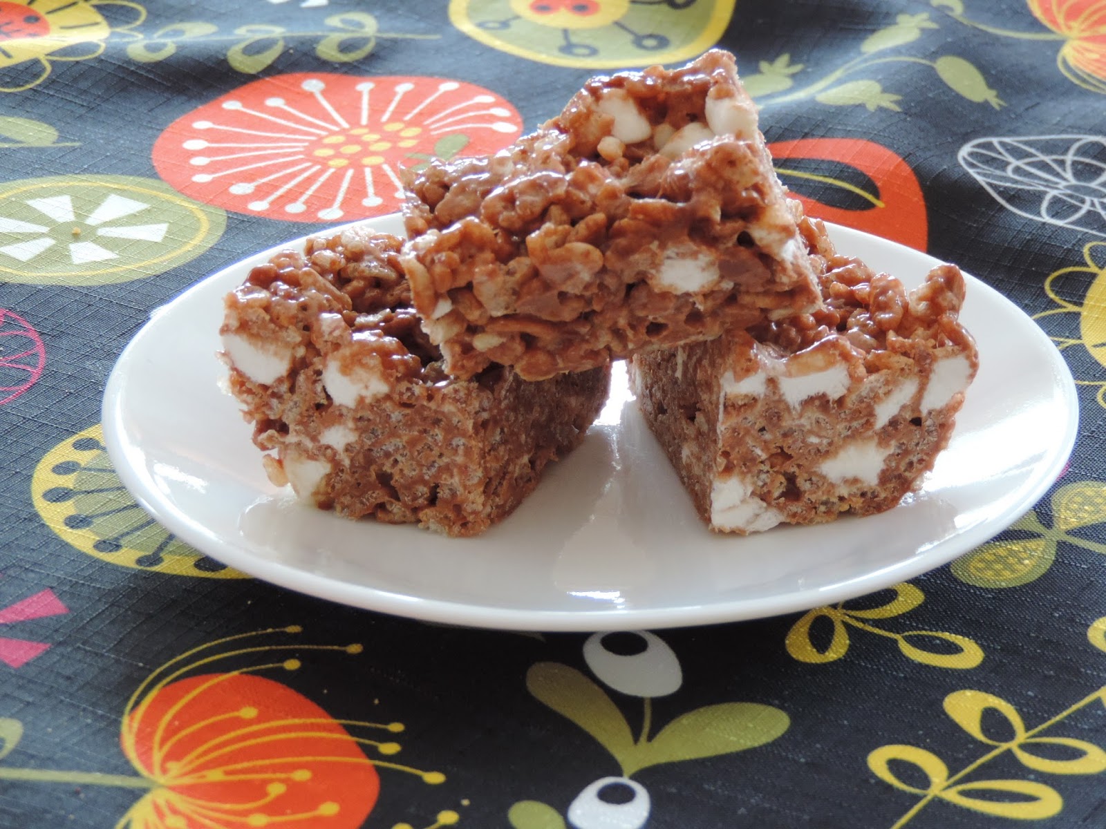 Maman Mélanie cuisine Carrés rice krispies