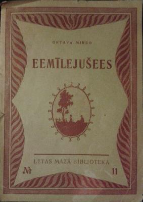 Traduction lettonne des "Amants", 1923