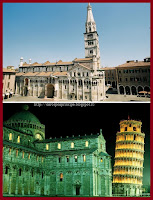 duomo-modena_torre-di-pisa darospoaprincipe