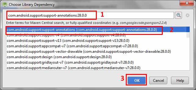 Lib support. Minimal Version of supportable Android.
