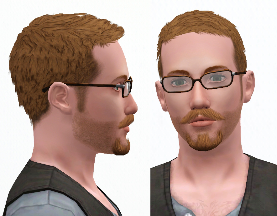 My Sims 3 Blog Medieval Stache and Beard w/Stubble by Omega