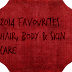 2014 Favourites: Hair, Body & Skin Care !