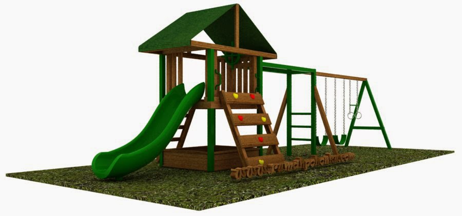 desain playground indonesia playground kayu