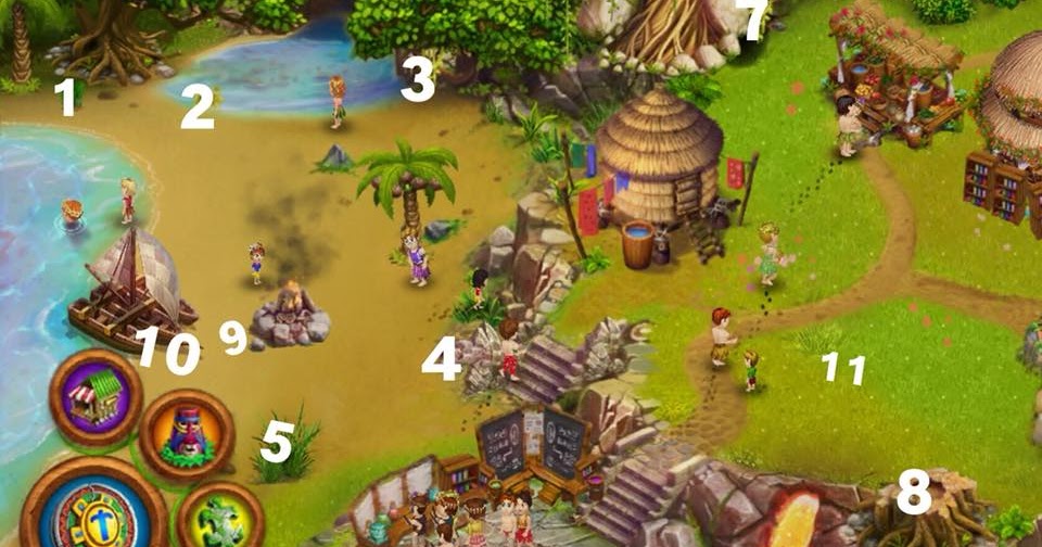 Virtual Villagers Origins 2: Finding Crafting Resources
