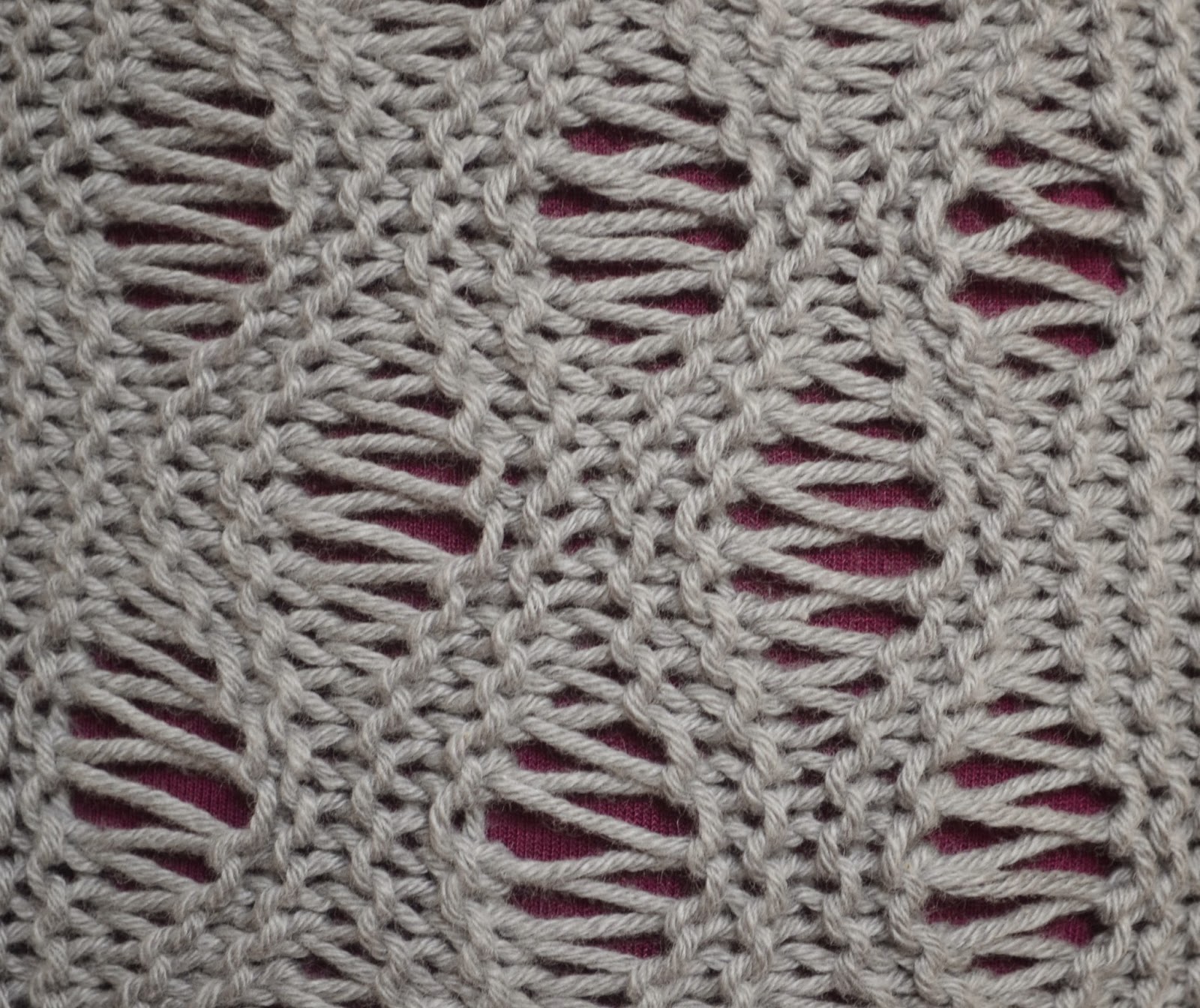 Knitting Novice The Weekly Swatch, Part 4 The Drop Stitch