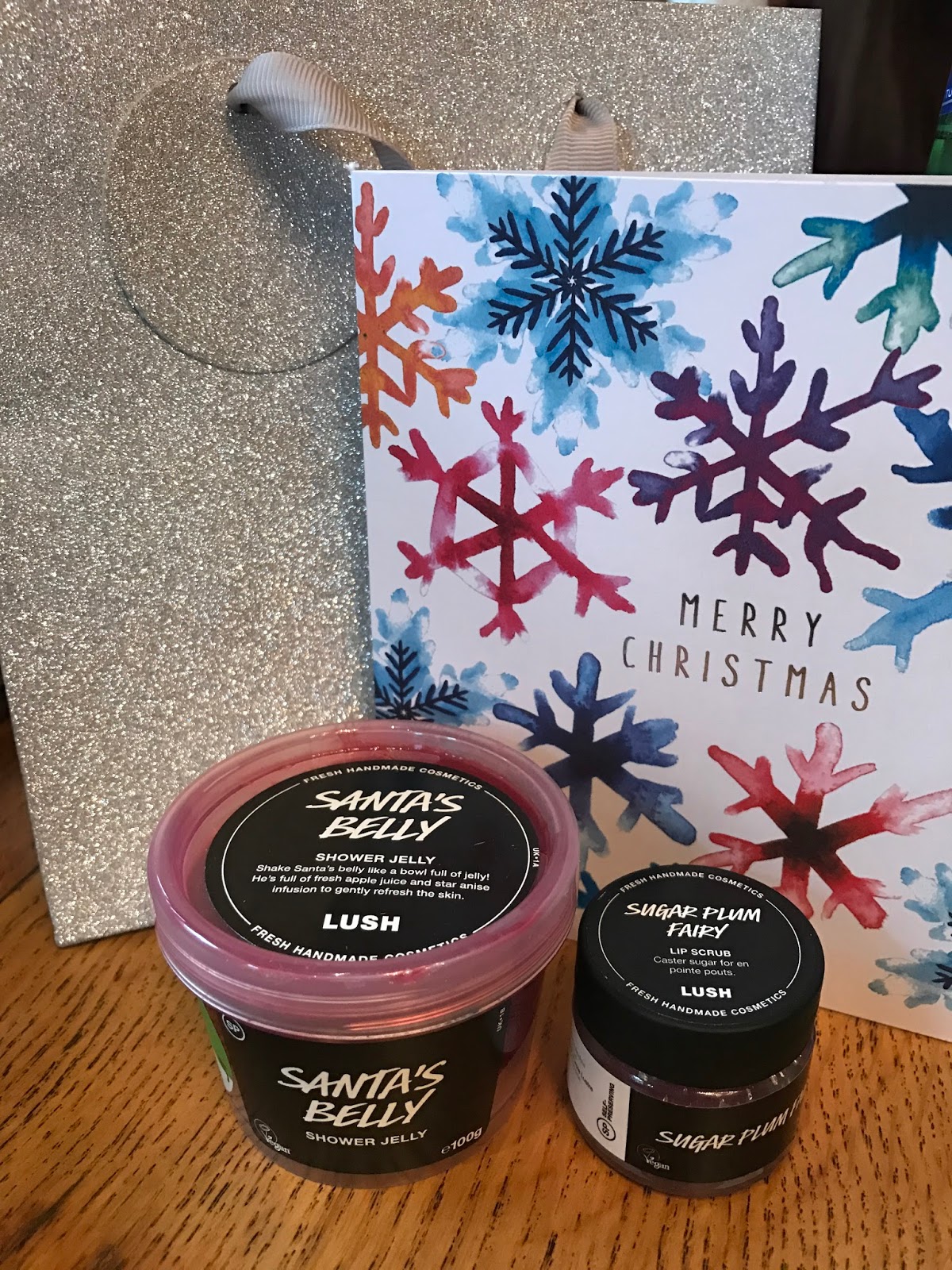 Lush Christmas products