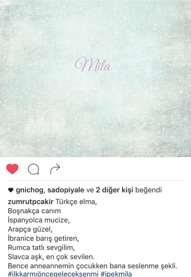 Ne demek mila mila