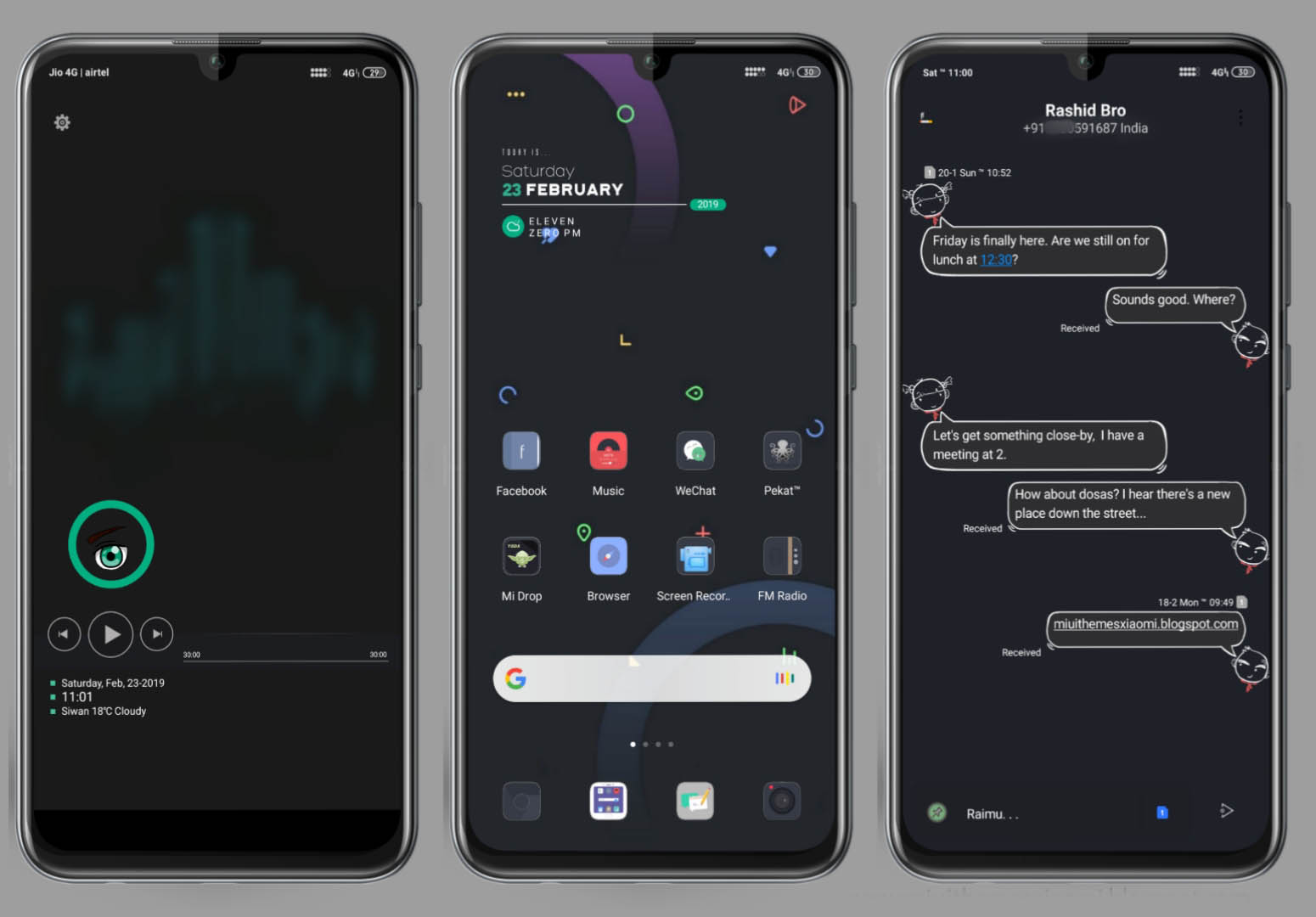 темы для xiaomi 6