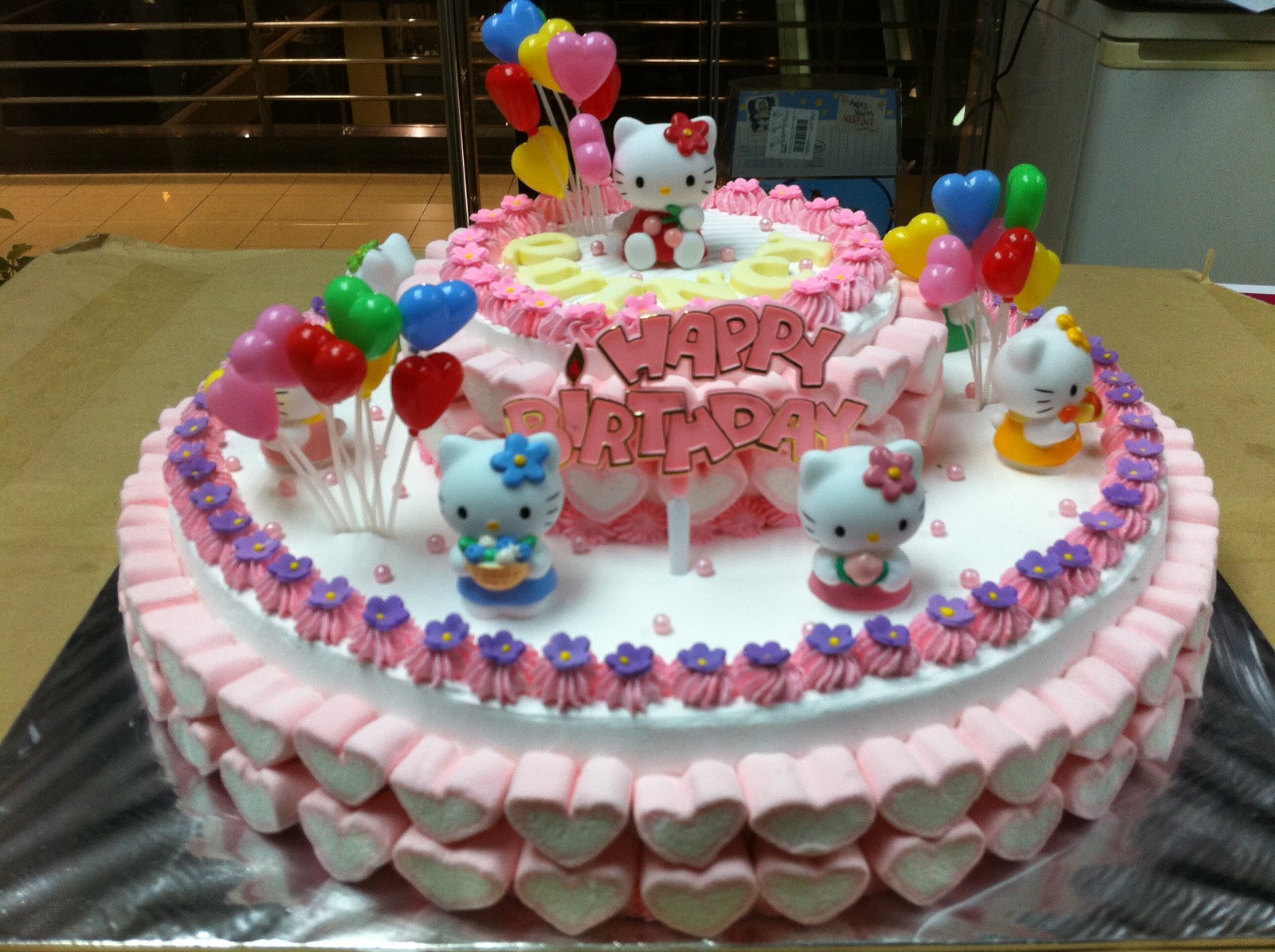 Haven Bakery Hello Kitty Birthday cake