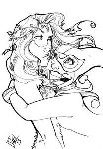 Poison Ivy Coloring Pages 9