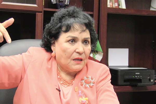 No permitiremos ni un insulto mas a Peña Nieto, amenaza Carmen Salinas No permitiremos ni un insulto mas a Peña Nieto, amenaza Carmen Salinas