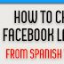 How to Change My Facebook Back to English