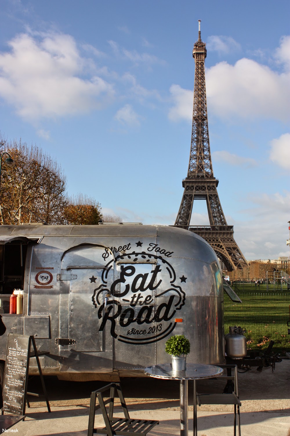 Champs-de-Mars Paris Téléthon 2014 Food Truck party sur le Champs-de-Mars