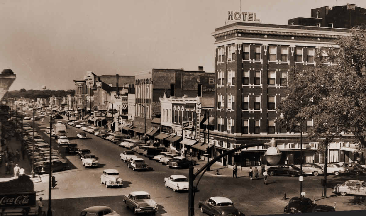 Historic Downtown Ottawa 1955 Downtown Ottawa