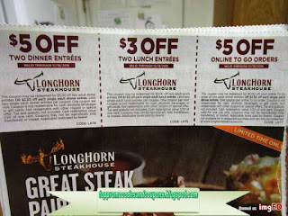 Free Promo Codes and Coupons 2020: Longhorn Steakhouse Coupons